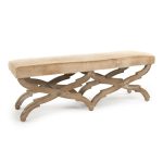 Zentique - Cow Hide Bench CF163 E272 Cow B