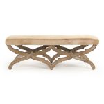 Zentique - Cow Hide Bench CF163 E272 Cow B