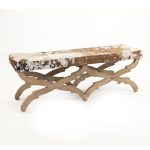 Zentique - Cow Hide Bench CF163 E272 Cow SPBRW