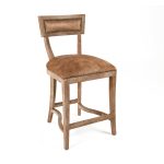 Zentique - Cow Hide Bar / Counter Stool CF282-30 Counter E272 Cow BRW