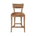 Zentique - Cow Hide Bar / Counter Stool CF282-30 Counter E272 Cow BRW