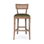 Zentique - Carvell Cane Back Bar Stool