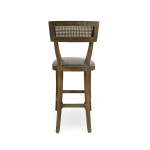 Zentique - Carvell Cane Back Bar Stool