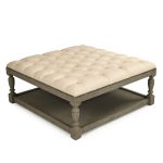 Zentique - Square Tufted Ottoman