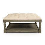 Zentique - Square Tufted Ottoman