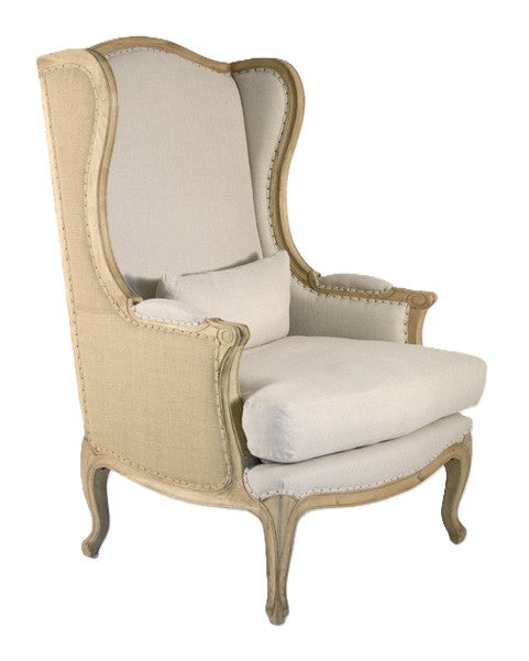 Zentique - Leon Wingback Chair