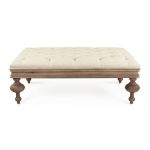 Zentique - Lara Tufted Ottoman