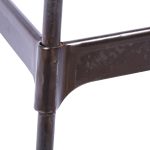 Zentique - Arthur Bar Stool w Wooden Seat