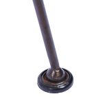 Zentique - Arthur Bar Stool w Wooden Seat