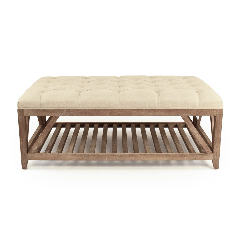 Zentique - Mathis Tufted Ottoman