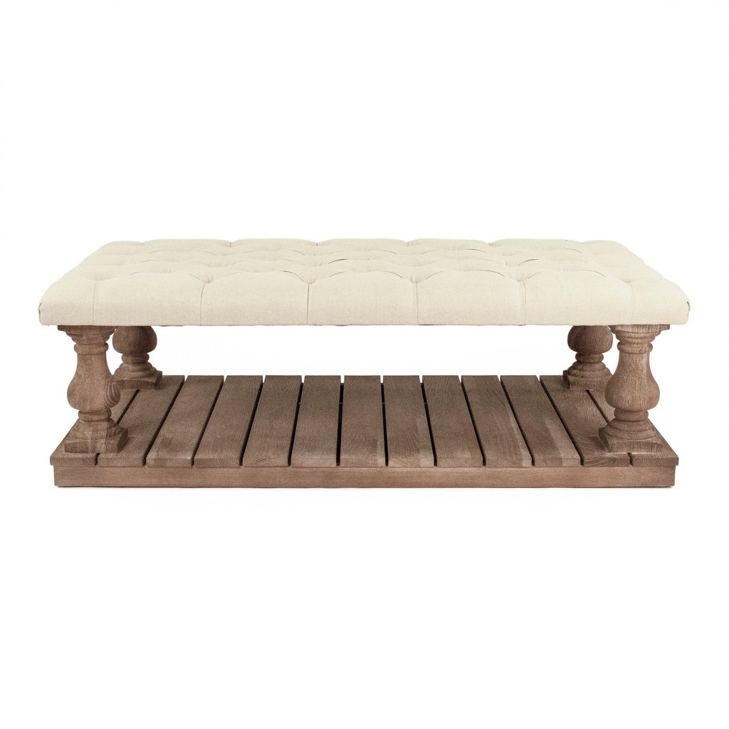 Zentique - Bellamy Tufted Ottoman