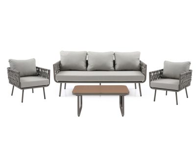 Whiteline - Oasis Outdoor 4-Piece Set