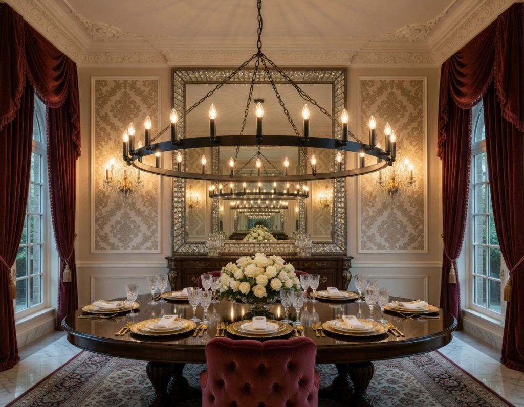 Zentique - Alderton Iron Ring Chandelier Large