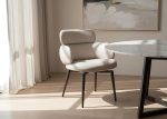 Whiteline - Portofino Swivel Dining Armchair