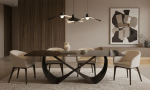 Whiteline - Tiffany Dining Table