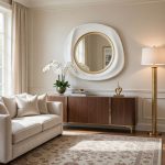 Zentique - Aurelia Sculpted Resin Wall Mirror