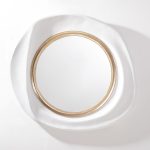 Zentique - Aurelia Sculpted Resin Wall Mirror