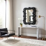 Zentique - Noir Rococo Wall Mirror