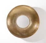 Zentique - Valdoro Hammered Metal Beveled Wall Mirror