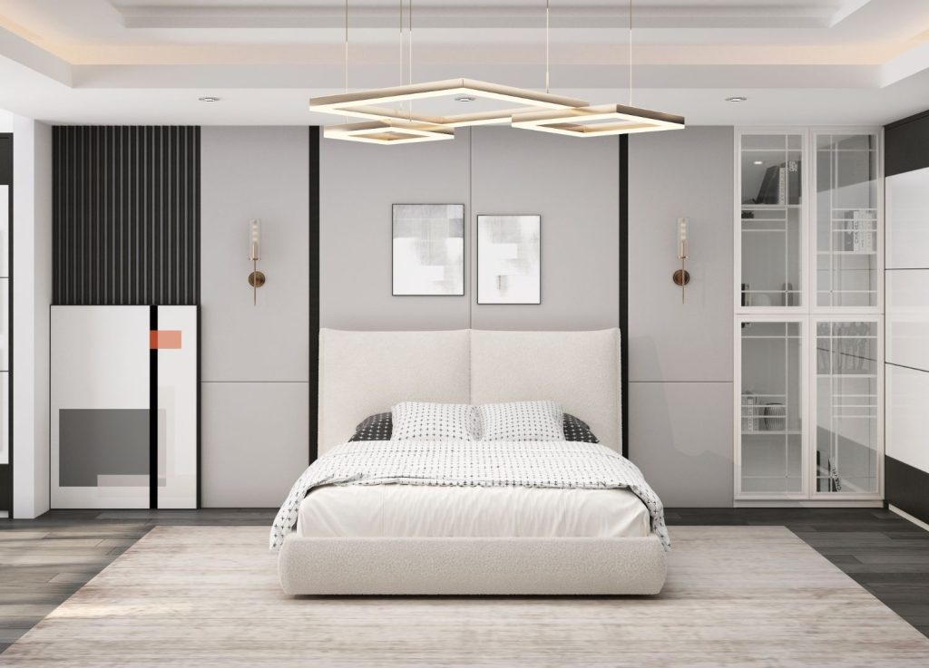 Whiteline - Eric Queen Bed