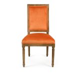 Zentique - Clementine Velvet Louis Side Chair