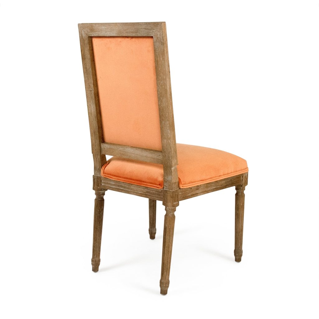 Zentique - Clementine Velvet Louis Side Chair