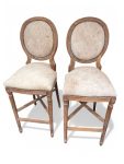 Zentique - Medallion Cow Hide Bar/ Counter Stool