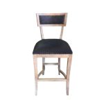 Zentique - Carvell Cowhide Bar/ Counter Stool