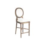 Zentique - Medallion Cow Hide Bar/ Counter Stool