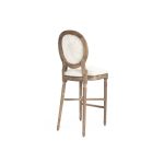 Zentique - Medallion Cow Hide Bar/ Counter Stool