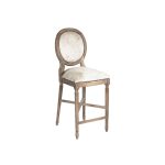 Zentique - Medallion Cow Hide Bar/ Counter Stool