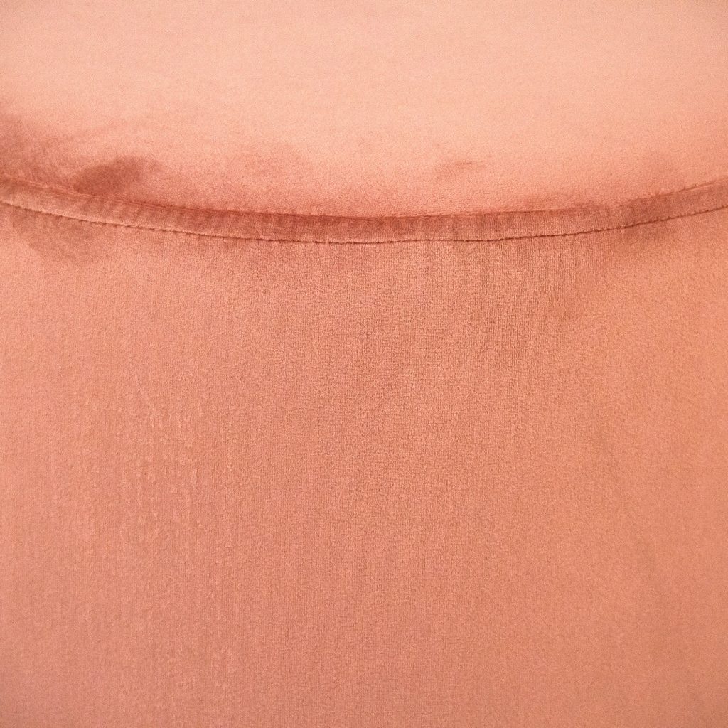 Zentique - Mauve Rose Velvet Stool