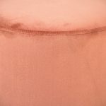 Zentique - Mauve Rose Velvet Stool