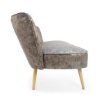 Zentique - Distressed Grey PU Bench