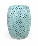 Zentique - Lovell Garden Stool Celadon