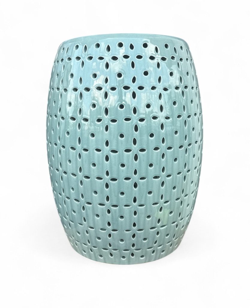 Zentique - Lovell Garden Stool Celadon