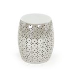 Zentique - Lovell Garden Stool Grey