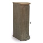 Zentique - Fluted Wooden Stand