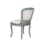 Zentique - Annette Side Chair Distressed Blue