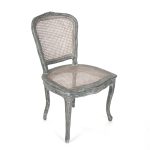 Zentique - Annette Side Chair Distressed Blue