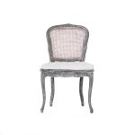 Zentique - Annette Side Chair Distressed Blue