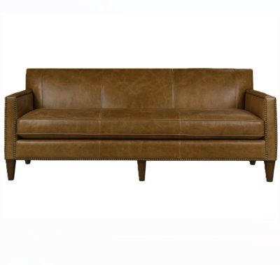 Zentique - Larry Sofa Wigwam Top Grain Leather