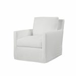 Spectra Home Pasadena Slipcovered Swivel Chair