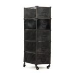 Zentique - Jaim Metal Storage Cart
