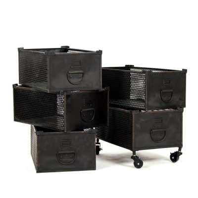Zentique - Jaim Metal Storage Cart
