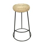 Zentique - Rattan Metal Stool