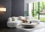Whiteline - Perla Curved Sofa