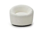 Whiteline - Perla Swivel Accent Chair