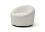 Whiteline - Perla Swivel Accent Chair