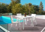Whiteline - Rio Outdoor Rectangular Dining Table